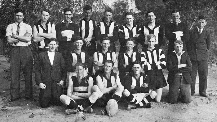 kiamal football team 1939