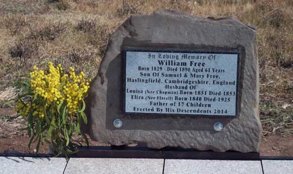 william free tombstone