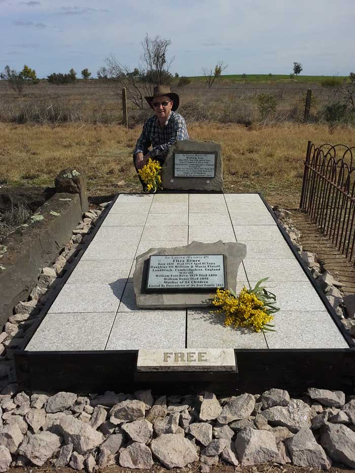 grave of william and eliza free